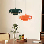 Nordic Pastel Matte Metal Pendant Light (35 cm)