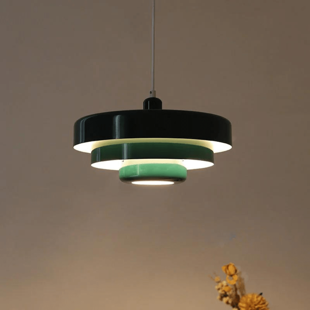 Nordic Pastel Matte Metal Pendant Light (35 cm)