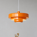 Nordic Pastel Matte Metal Pendant Light (35 cm)