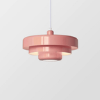Nordic Pastel Matte Metal Pendant Light (35 cm)
