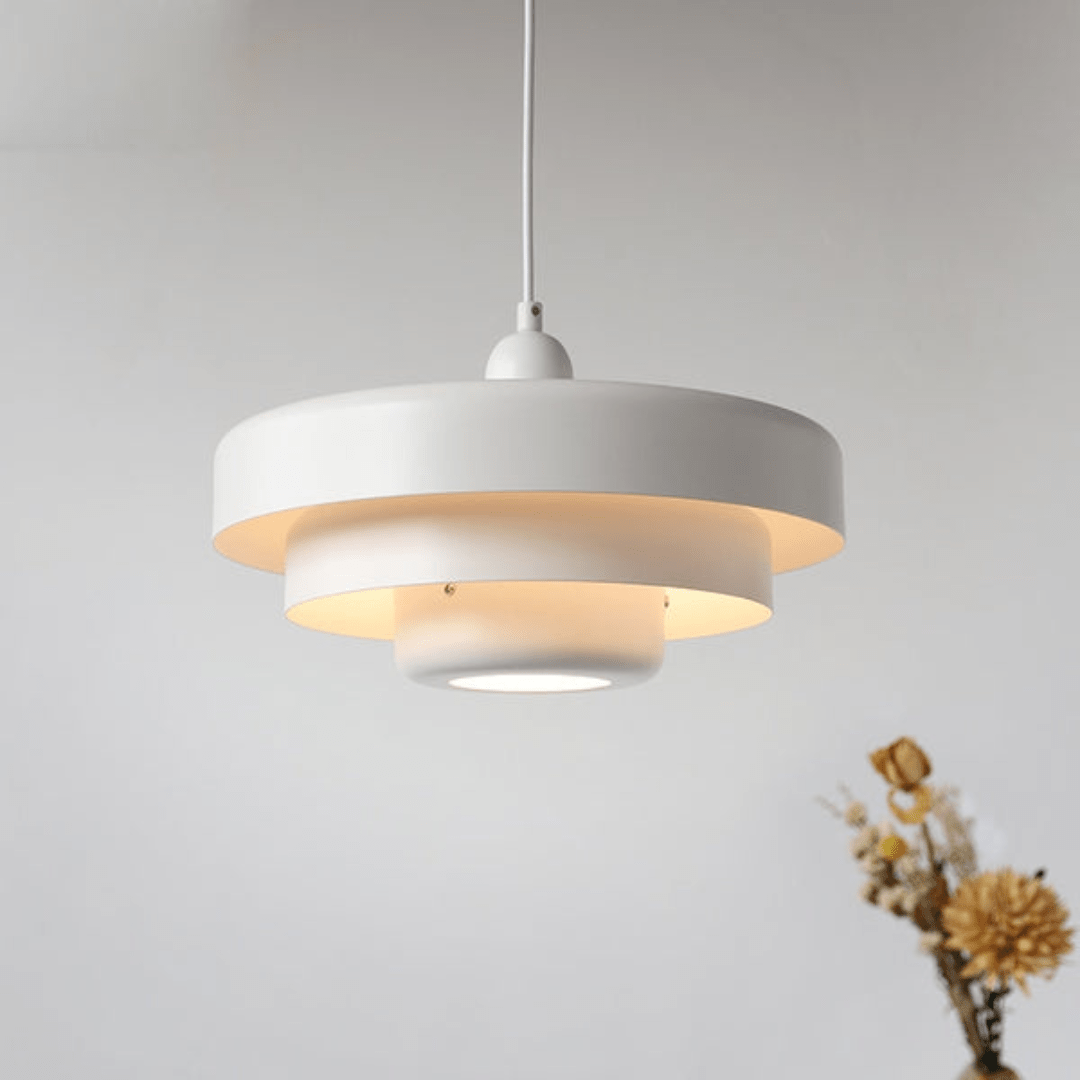 Nordic Pastel Matte Metal Pendant Light (35 cm)