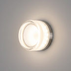 Nordic Stained Glass Three-Color LED Wall Sconce