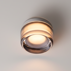 Nordic Stained Glass Three-Color LED Wall Sconce