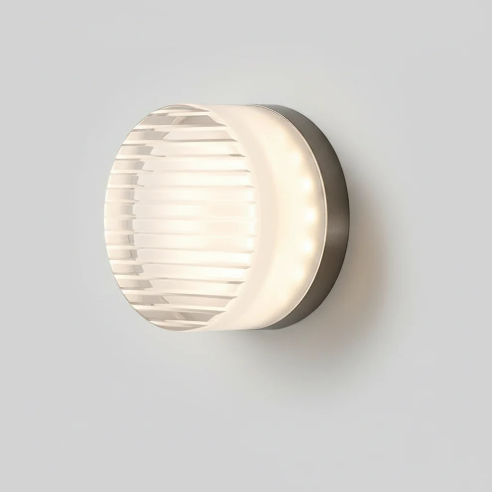 Nordic Stained Glass Three-Color LED Wall Sconce