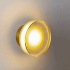 Nordic Stained Glass Three-Color LED Wall Sconce