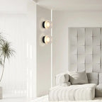 Nordic Stained Glass Three-Color LED Wall Sconce