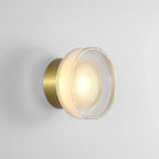 Nordic Stained Glass Three-Color LED Wall Sconce