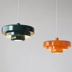 Nordic Vintage Multi-Layered Metal Pendant Light