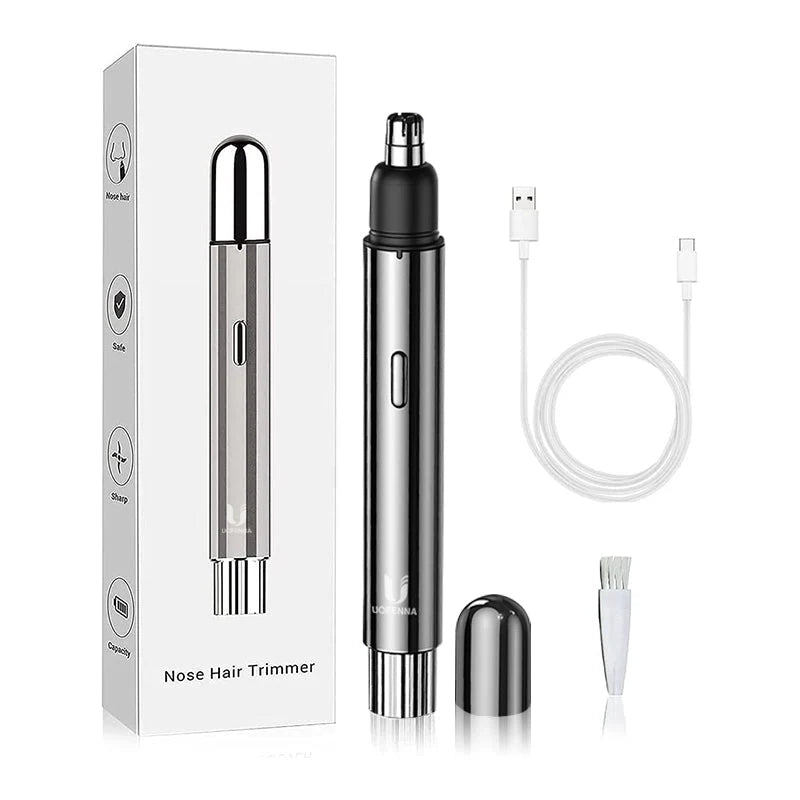 Nose, Ear & Brow Trimmer Rechargeable Cordless Precision Blades