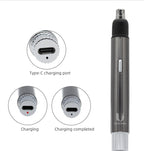 Nose, Ear & Brow Trimmer Rechargeable Cordless Precision Blades