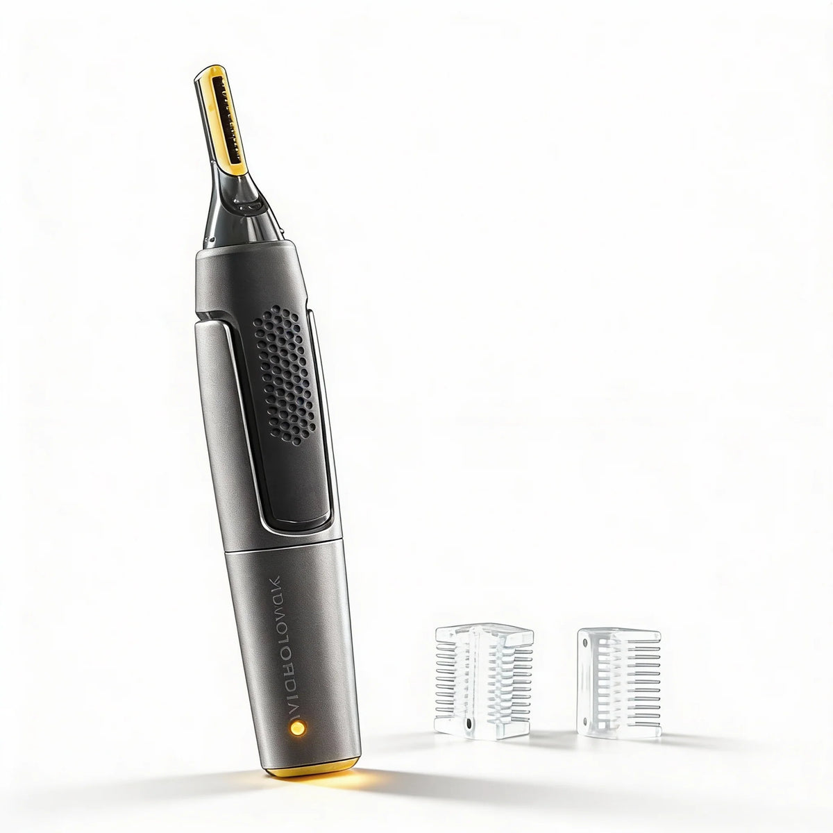 Nose, Ear & Eyebrow Trimmer Titanium-Coated Blades LED Light