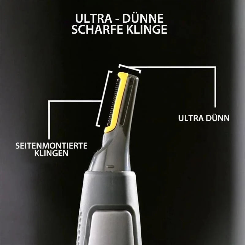 Nose, Ear & Eyebrow Trimmer Titanium-Coated Blades LED Light
