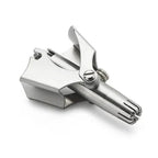 Nose & Ear Hair Trimmer Precision Hand-Operated Battery-Free