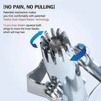 Nose & Ear Hair Trimmer Precision Hand-Operated Battery-Free