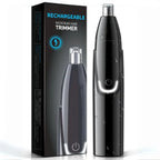 Nose & Ear Trimmer Dual-Edge Spinning Rechargeable 90-Minute