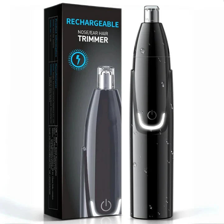 Nose & Ear Trimmer Dual-Edge Spinning Rechargeable 90-Minute