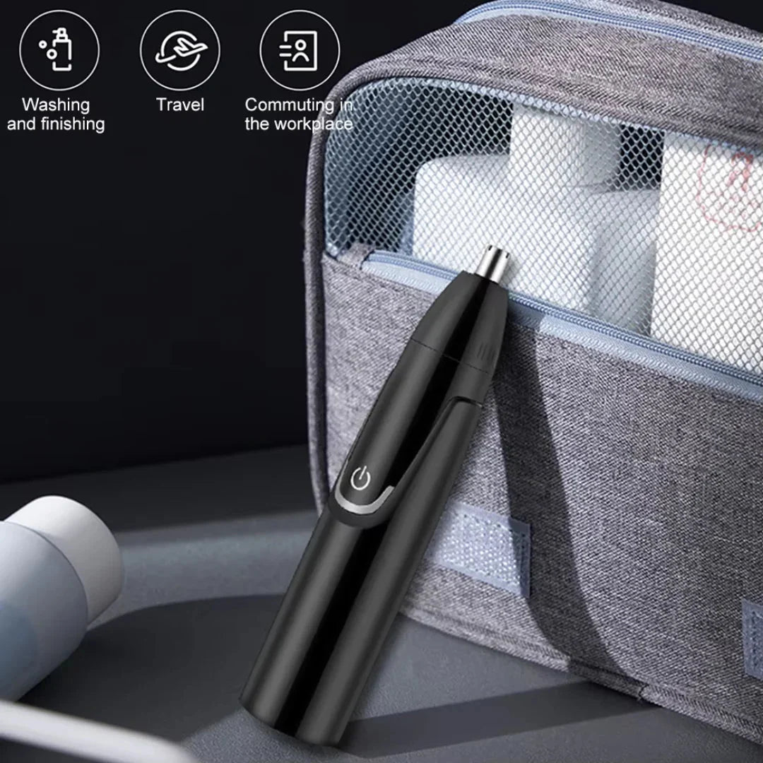 Nose & Ear Trimmer Dual-Edge Spinning Rechargeable 90-Minute