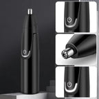 Nose & Ear Trimmer Dual-Edge Spinning Rechargeable 90-Minute