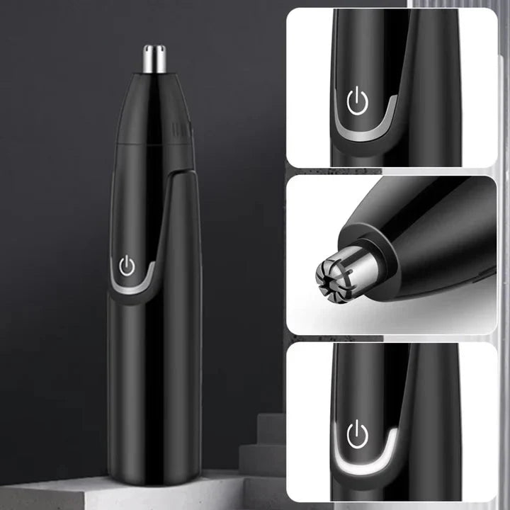 Nose & Ear Trimmer Dual-Edge Spinning Rechargeable 90-Minute