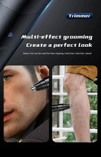 Nose & Ear Trimmer USB Rechargeable Stainless Steel