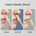 Nose Hair Trimmer 360 Degree Rotating Head Compact & Travel-Friendly