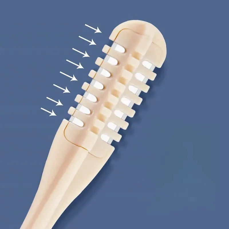 Nose Hair Trimmer 360 Degree Rotating Head Compact & Travel-Friendly