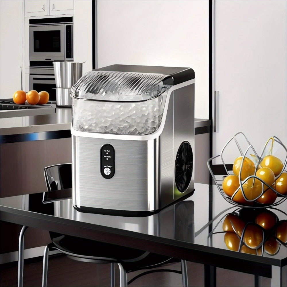 Nugget Ice Maker Countertop Self-Cleaning 35 lb Per Day
