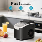Nugget Ice Maker Countertop Self-Cleaning 35 lb Per Day