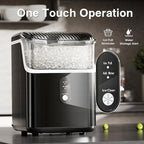 Nugget Ice Maker Countertop Self-Cleaning 35 lb Per Day