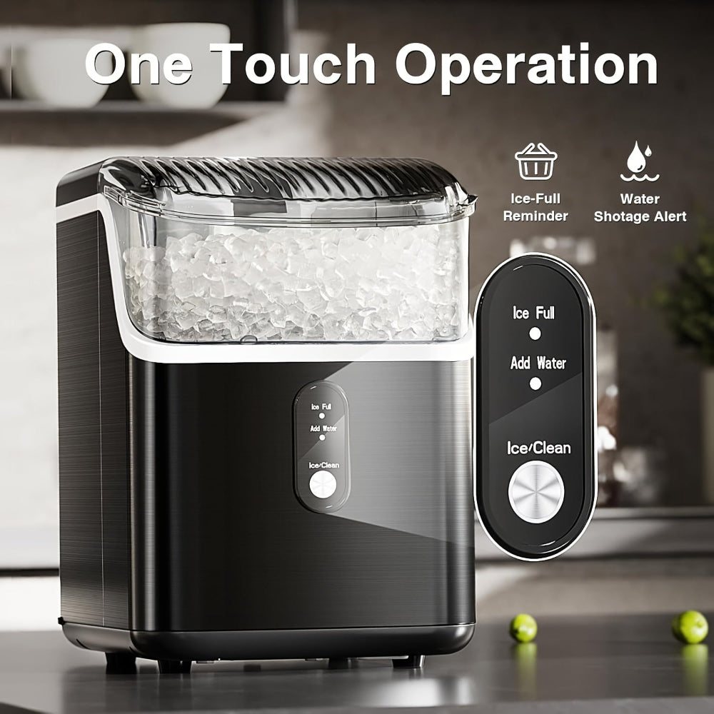 Nugget Ice Maker Countertop Self-Cleaning 35 lb Per Day