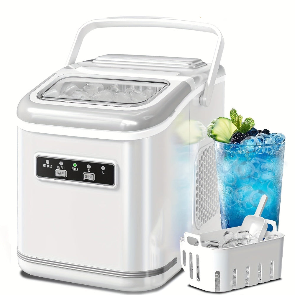 Nugget Ice Maker Countertop Self-Cleaning 35 lb Per Day
