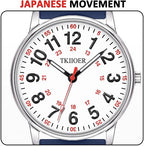 Nurse Clip-On Watch Waterproof Luminous Second Hand