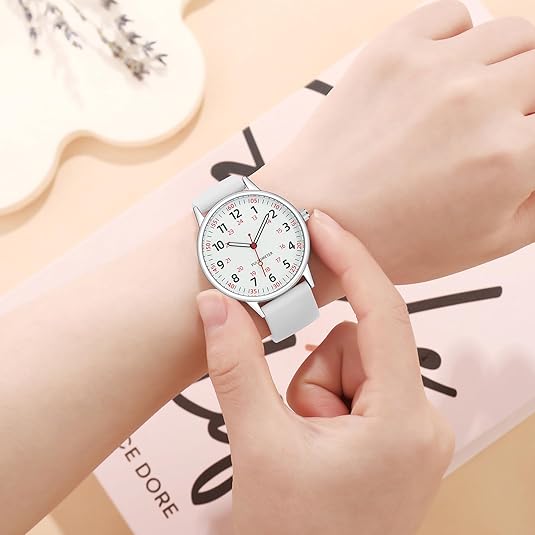 Nurse Watch Easy-to-Read Dial & Clear Second Hand