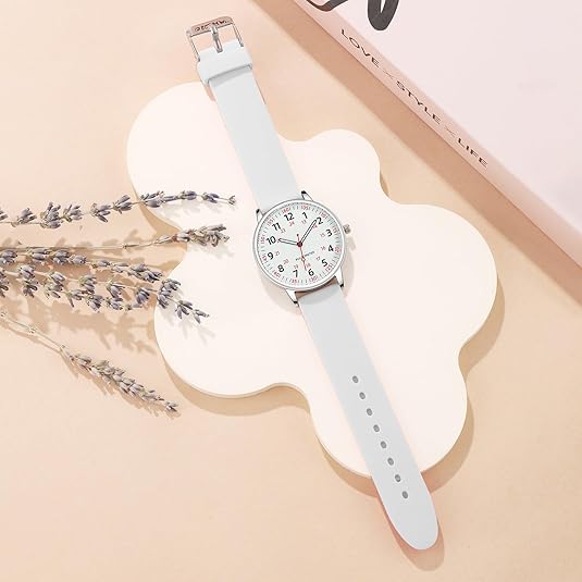 Nurse Watch Waterproof Silicone Band Second Hand