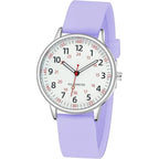 Nurse Watch Waterproof Silicone Band Second Hand