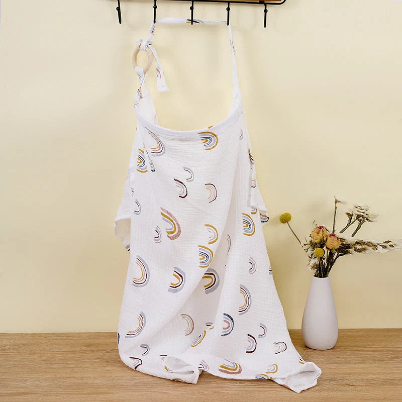 Nursing Cover 100% Cotton Adjustable Fit