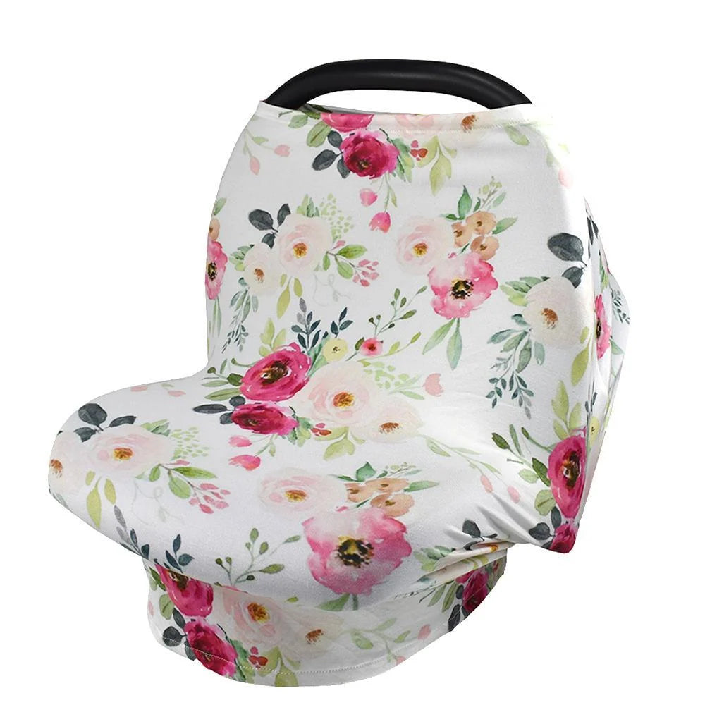 Nursing Cover Breathable Stretchy Stroller & Car Seat