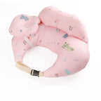 Nursing Pillow Ergonomic Support Adjustable Waist Strap & Removable Cover