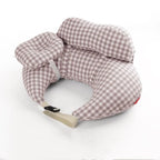 Nursing Pillow Ergonomic Support Adjustable Waist Strap & Removable Cover