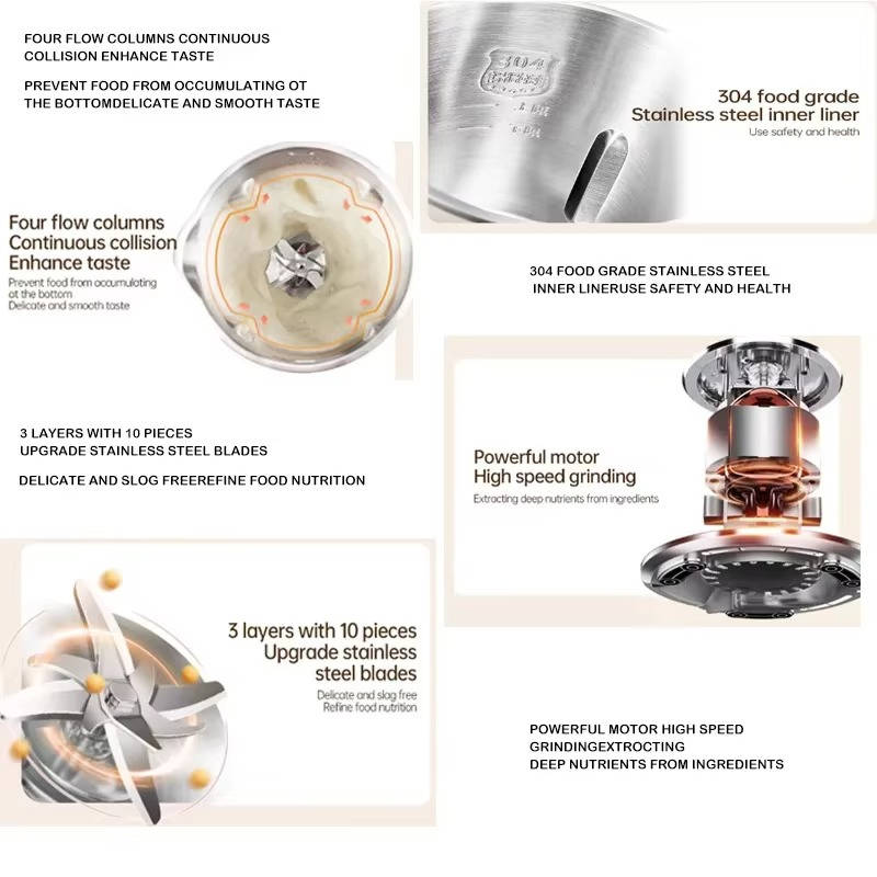Nut & Soy Milk Maker 9 Presets 35.1 oz