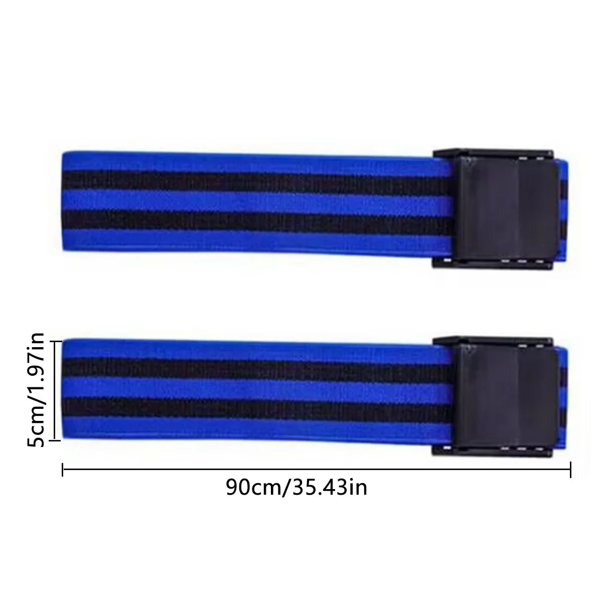 Occlusion Bands Dual-Band Adjustable Buckle Natural Latex