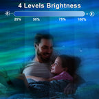 Ocean Wave Projector LED & Bluetooth Speaker Voice Control