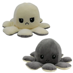 Octopus Plush Reversible Dual-Expression Soft Cotton