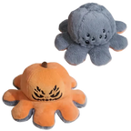 Octopus Plush Reversible Dual-Expression Soft Cotton