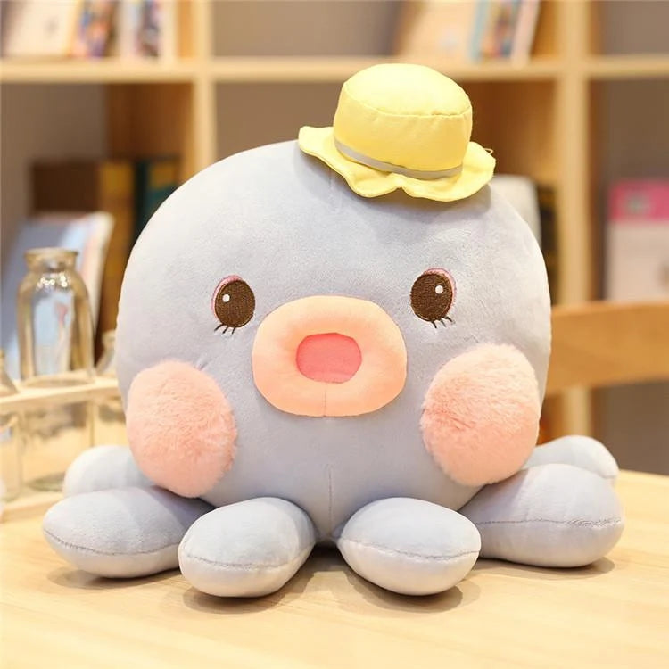 Octopus Plush Toy Ultra Soft Cotton Hypoallergenic Fill