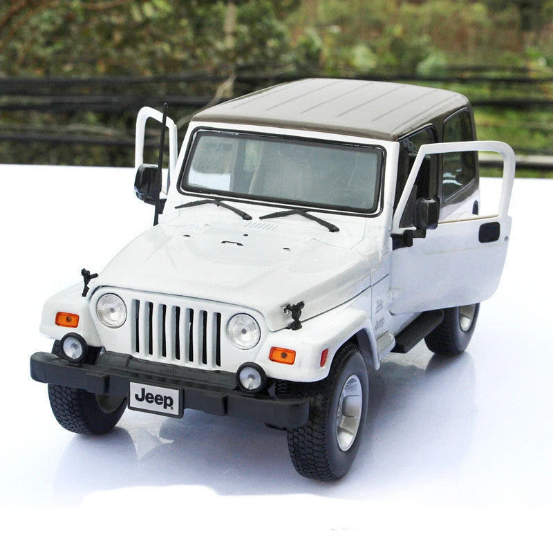 Off-Road Car Model 1:18 Scale Alloy Inertia Push