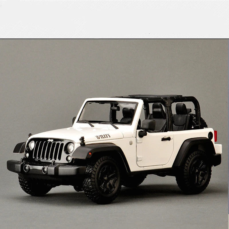 Off-Road Car Model 1:18 Scale Alloy Inertia Push