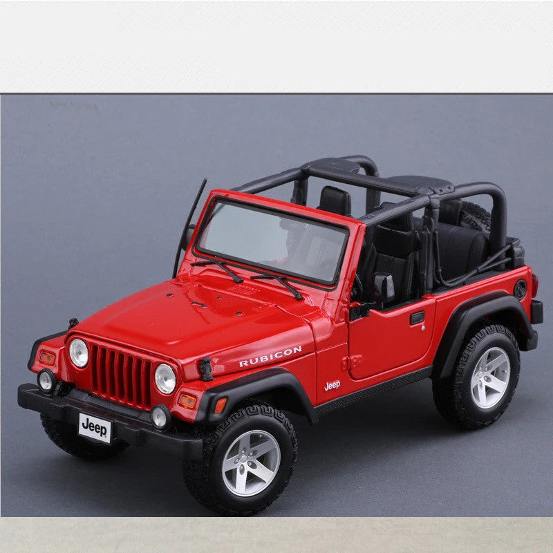 Off-Road Car Model 1:18 Scale Alloy Inertia Push