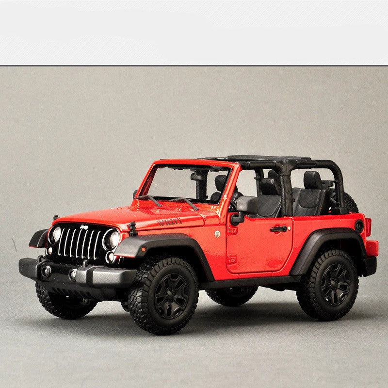 Off-Road Car Model 1:18 Scale Alloy Inertia Push