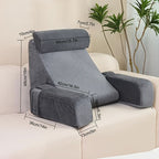 Office Nap Pillow Ergonomic Memory Foam & Breathable Cover